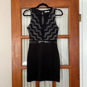 Elegant Black Sleeveless Dress